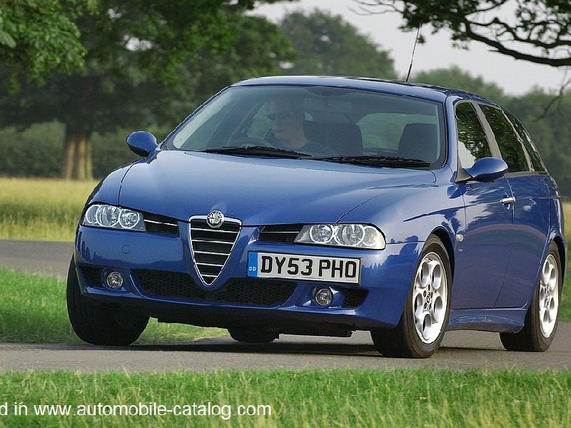 Alfa Romeo 156 Sport Wagon (932, facelift 2003)