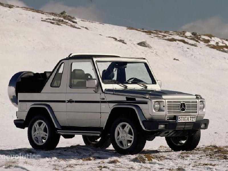 Mercedes-Benz G-class cabriolet (W463, facelift 2000)