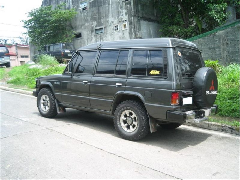 Mitsubishi Pajero I (L04_G,L14_G)