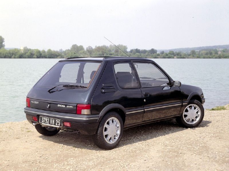 Peugeot 205 I (20A/C, facelift 1987) 3-door