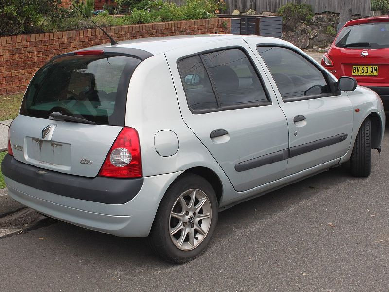 Renault Clio II (Phase II, 2001) 5-door