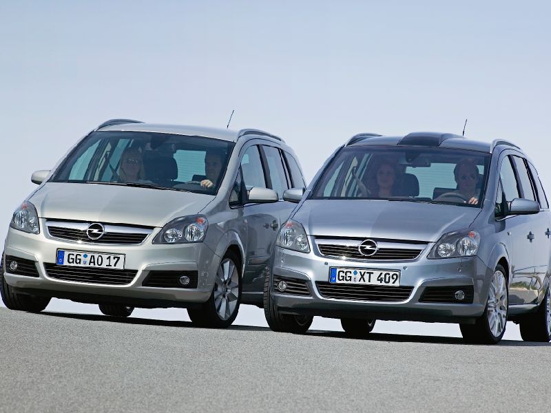 Vauxhall Zafira B (facelift 2008)