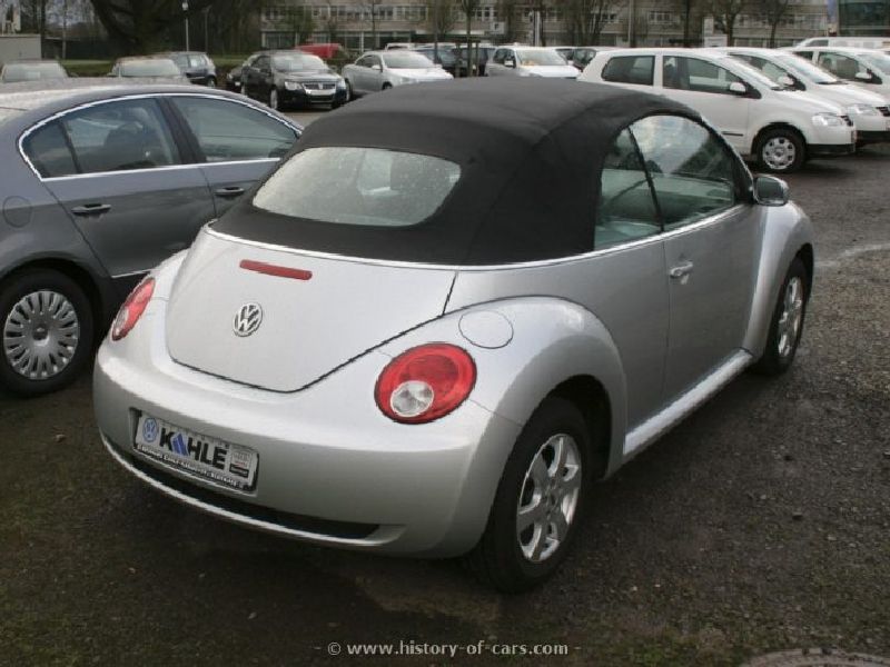 Volkswagen NEW Beetle Convertible (facelift 2005)