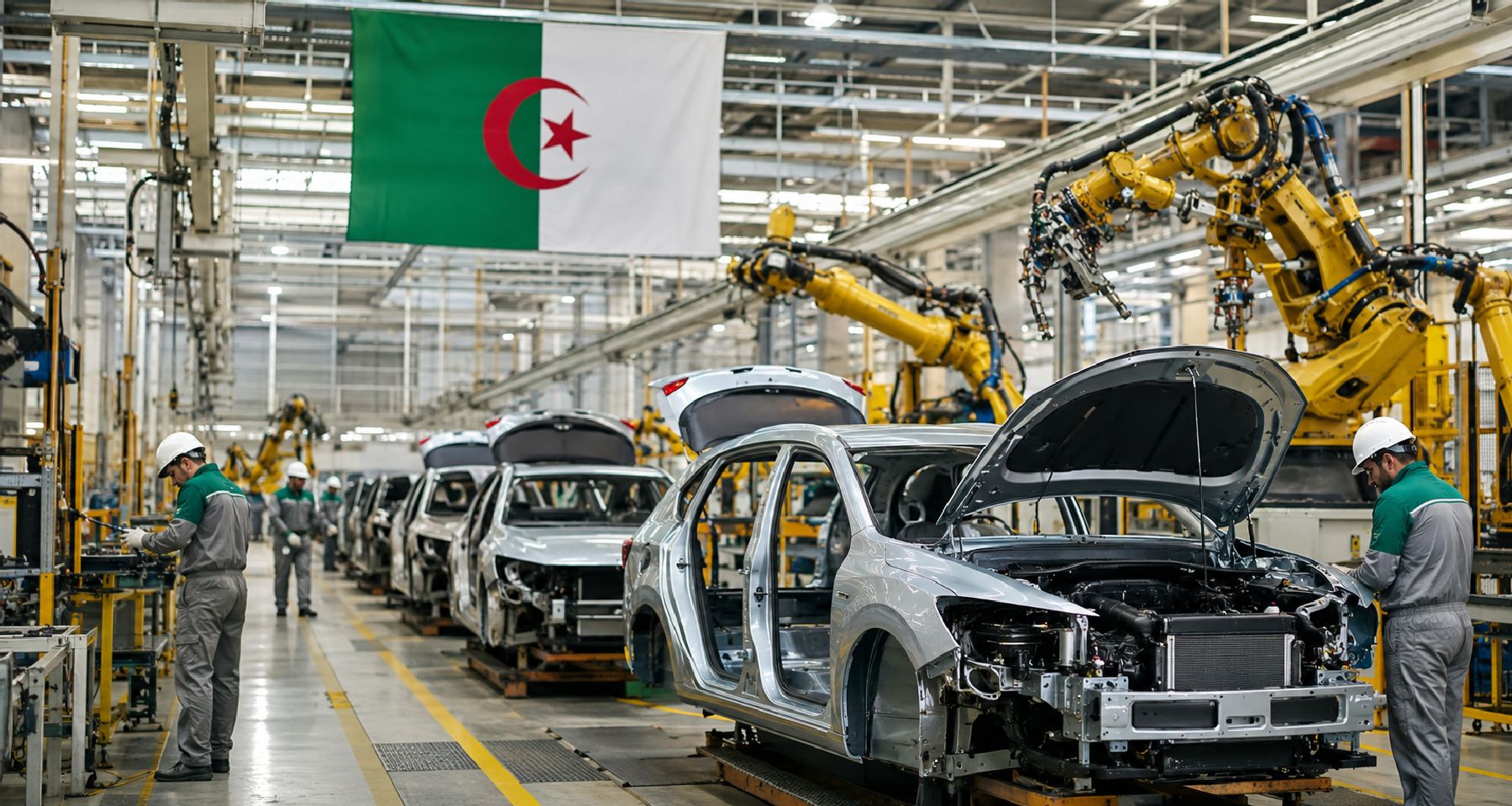 ALGÉRIE : DE NOUVELLES USINES D'ASSEMBLAGE AUTOMOBILE ANNONCÉES POUR 2026